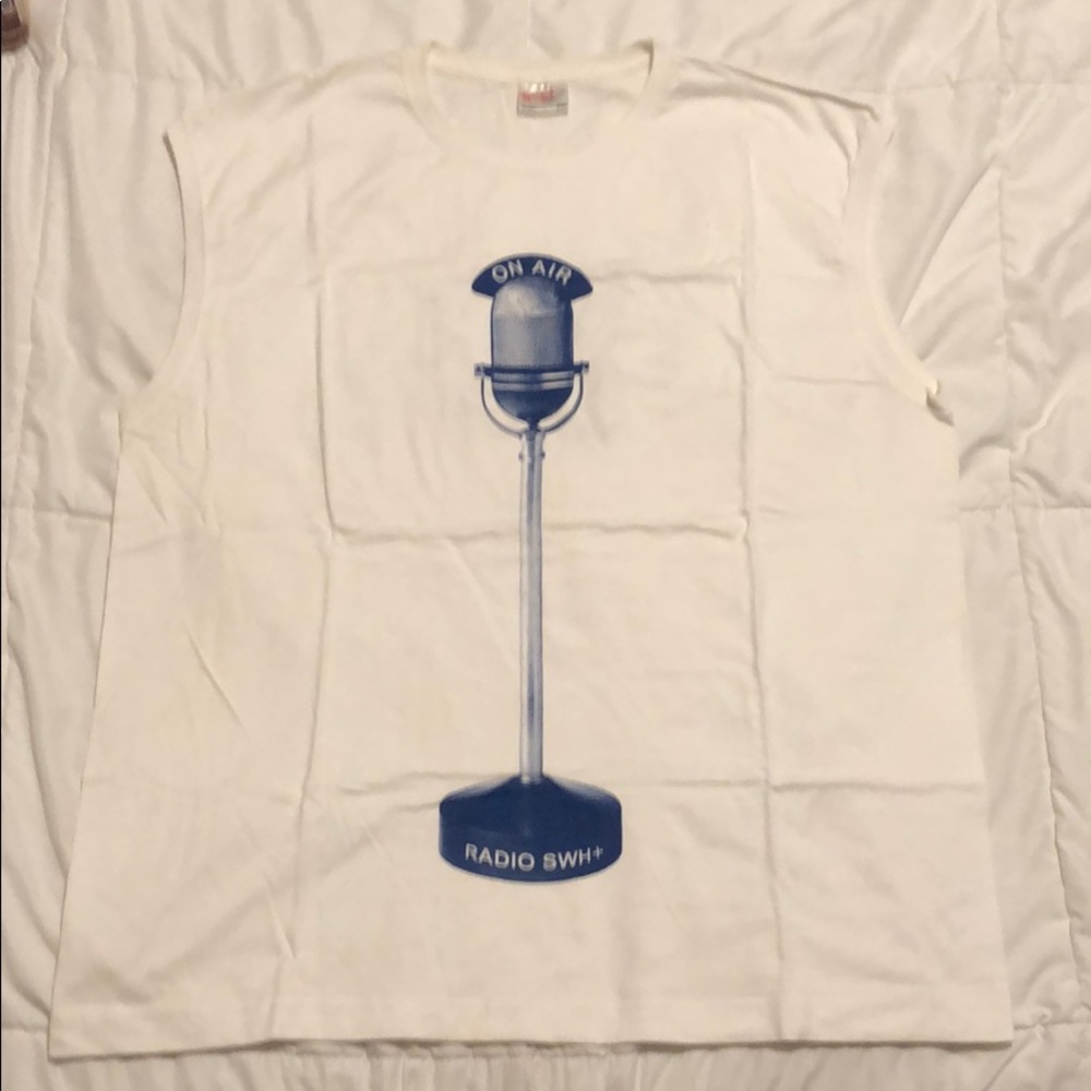 🔴 Unique white T-shirt from Latvia